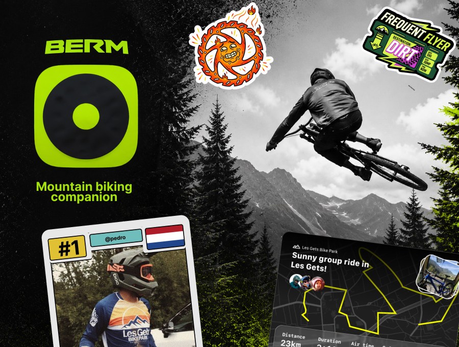 Berm - MTB tracker iOS app